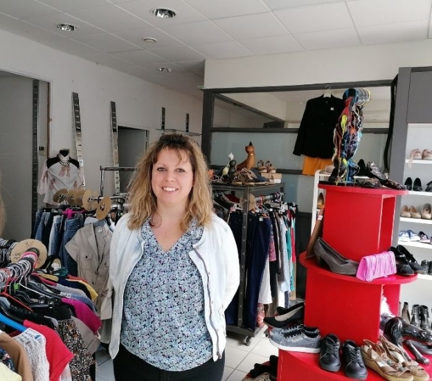 Jessica Bordin, boutique Jess Boutiq, le Lude (72) près de la Flèche